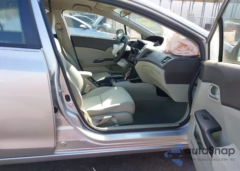 2012 Honda Civic Lx z USA, uszkodzony, nr VIN 19XFB2F58CE045265